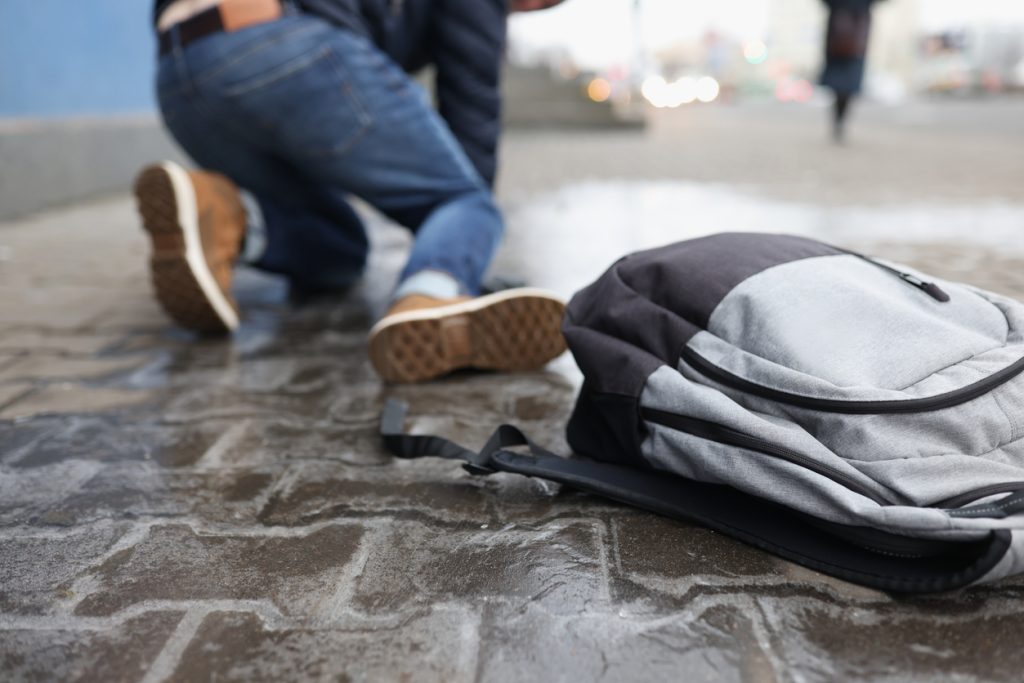 Injured in a winter slip and fall in Clackamas? Learn how to prove negligence and get help from Peterson Law Offices.